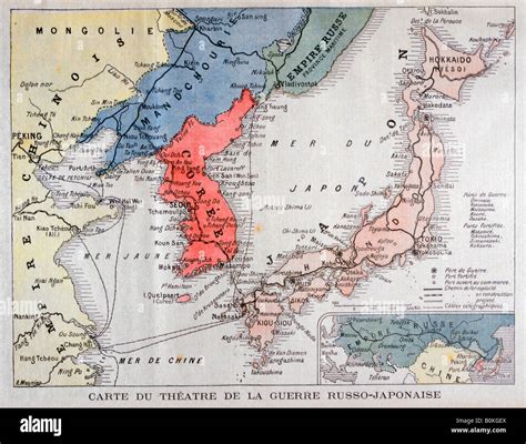 Map Of Russo Japanese War