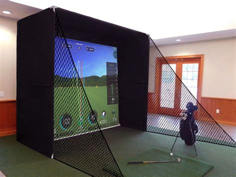 Golf Hitting Screen, Golf Hitting Net, Golf Impact Screen, Home Golf ...