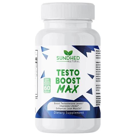 Testo Boost Max - Sundhed Natural