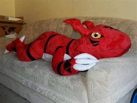 Guilmon Plush by Ryuu-Van-Draco on DeviantArt