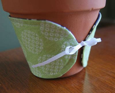 DIY Wedding Details: Flower Pot Wrap - Elizabeth Anne Designs: The ...