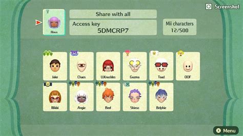 Miitopia characters