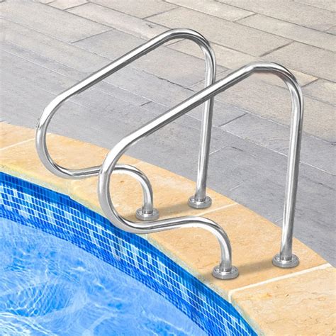 Pool Handrail, Pool Safety Handrails,Stainless Steel Pool Stair Railing ...