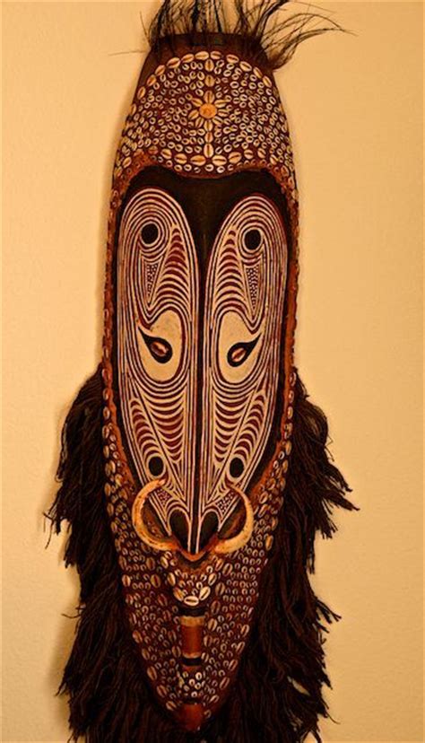 Mask from Papua New Guinea | Tribal Masks | Pinterest | Masks and Papua ...