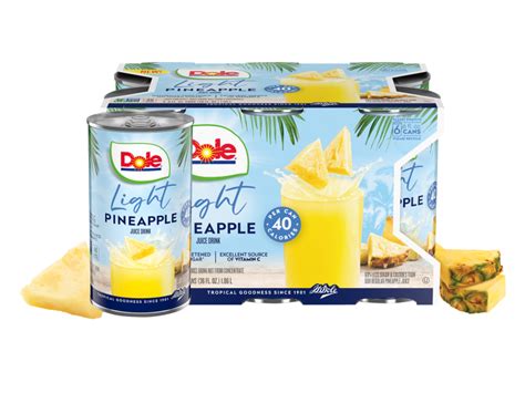 Pineapple Light Juice Drink - Dole® Sunshine