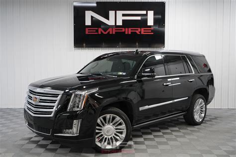 Used 2017 Cadillac Escalade Platinum Sport Utility 4D For Sale (Sold ...