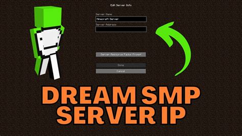 Minecraft Dream SMP Server IP - YouTube