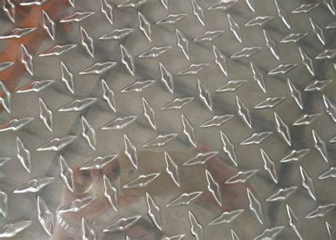 4 X 8 Aluminum Diamond Plate Lightweight For Walls Floors / Counters