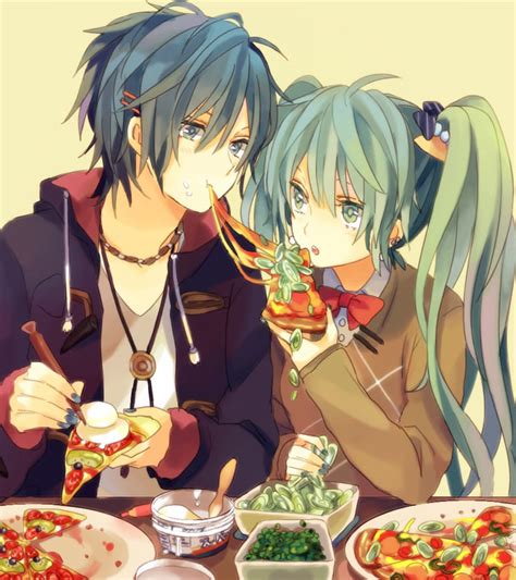 Kaito and Miku - Miku x Kaito fan Art (40231361) - fanpop