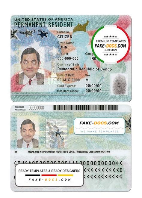 permanent resident card how to tell if fake - Shela Magee