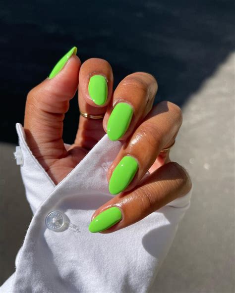 22 Zesty Lime Green Nails to Try in 2024 + Best Polish - Zohna