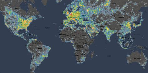 Light Pollution Map Idaho