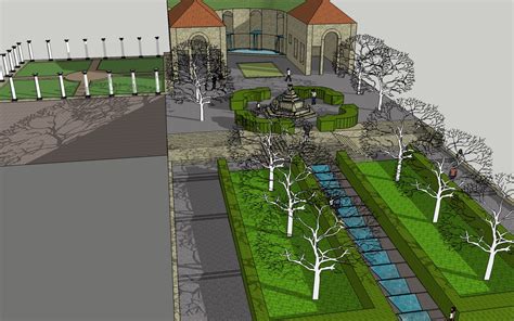 Landscape Design Sketchup - Image to u