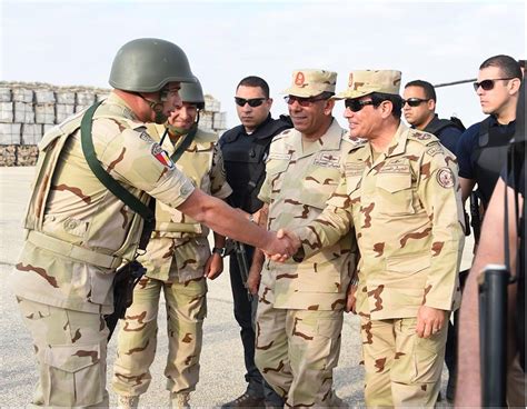 Egypt's Sisi Visits North Sinai as Commander-in-Chief in Military ...