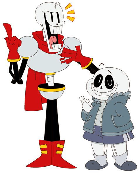 Papyrus and Sans by beesandbats on DeviantArt