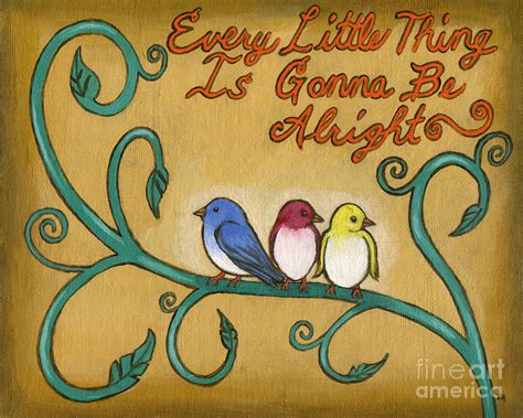 Three Little Birds Painting by Roz Abellera - Fine Art America