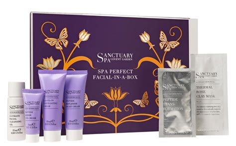 Sanctuary SPA Perfect Facial In A Box Gift Set: Amazon.co.uk: Kitchen ...