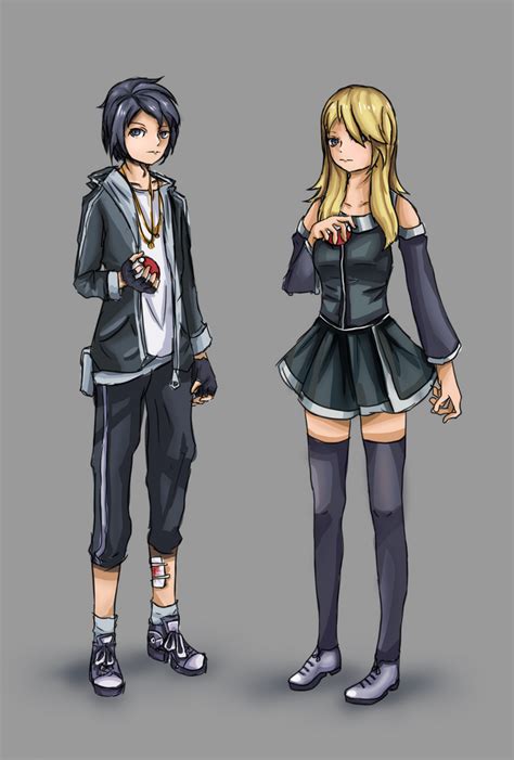 Pokemon Reborn Protagonists (1) by CyiV on DeviantArt