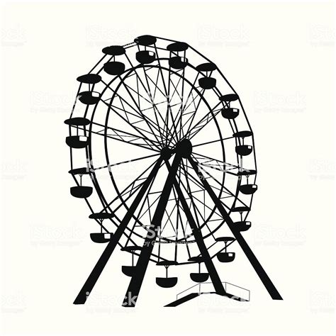 Simple Ferris Wheel Drawing at PaintingValley.com | Explore collection ...