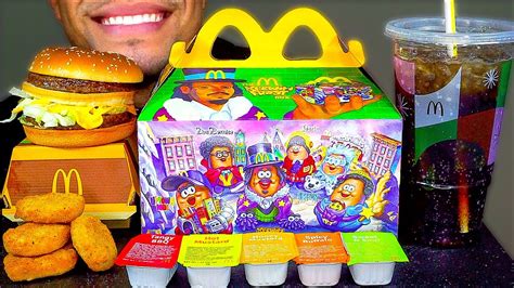 ASMR MCDONALD'S ADULT HAPPY MEAL KERWIN FROST 10 PIECE CHICKEN NUGGETS ...