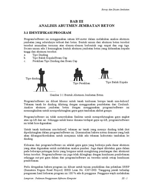 (PDF) Analisis Abutment Jembatan Beton - DOKUMEN.TIPS