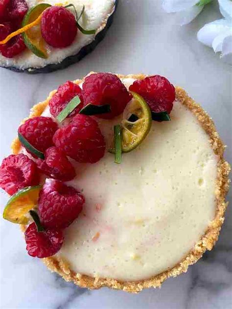 5 ingredient no bake lemon posset tart - A Cook Within