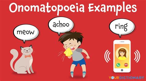 Examples of Onomatopoeia for Kids | YourDictionary