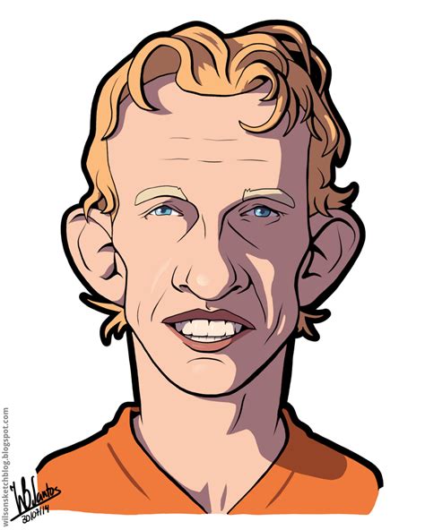 Netherlands 2014 - Kuyt (Cartoon Caricature)