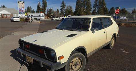 OLD PARKED CARS.: 1978 Datsun F10.