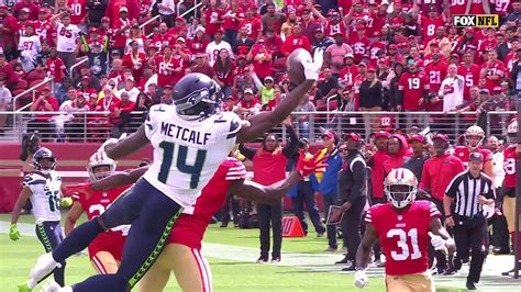 Seattle Seahawks wide receiver DK Metcalf's PHENOMENAL one-handed catch ...