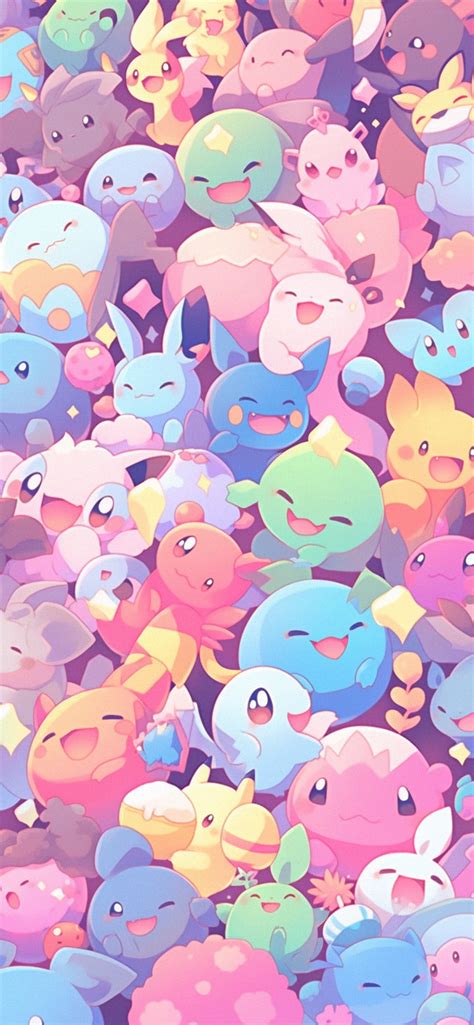 Cute Pokemon Pattern Wallpapers - Pokemon Wallpapers iPhone