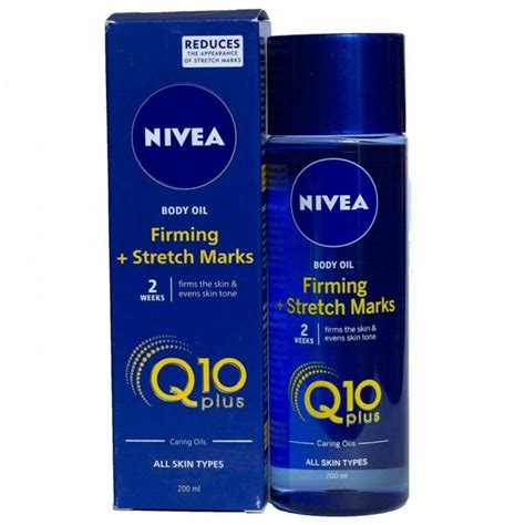 Nivea Q10 plus Firming + Stretch Marks Body Oil - Make Up from High ...