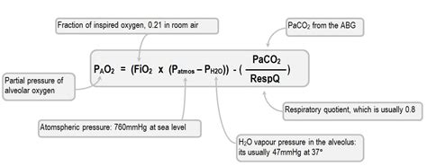 Alveolar Gas Equation