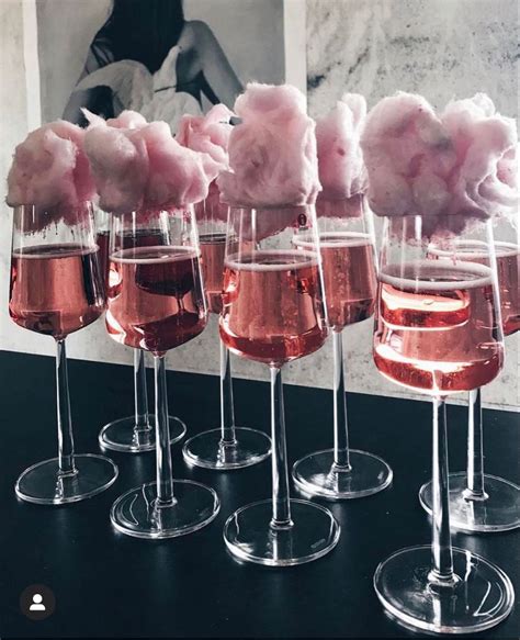 Cotton candy champagne cocktails – Artofit