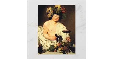 Caravaggio Bacchus Postcard | Zazzle