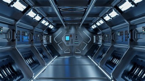 Spaceship Interior Wallpaper