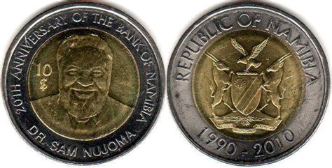 Namibian coins - catalog with values and pictures online free