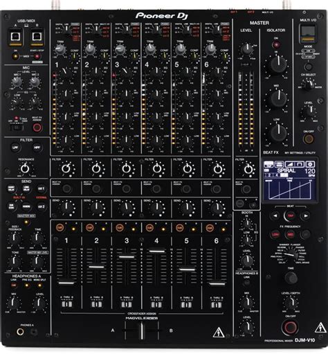 Pioneer DJ DJM-V10 6-channel DJ Mixer | Sweetwater