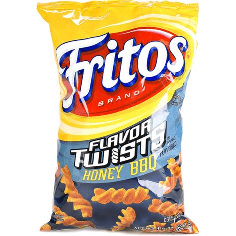 Fritos Flavor Twists Honey BBQ Flavored Corn Snacks 9.25 oz | Tortilla ...