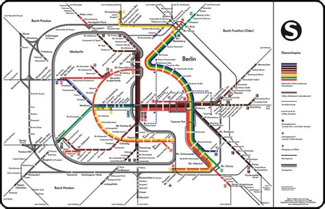 A Recreated S-Bahn Map From a Divided Berlin - Bloomberg