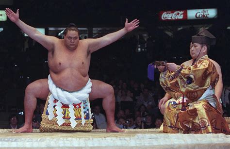 Hawaii-born sumo champion Akebono Taro dies of heart failure at the age ...