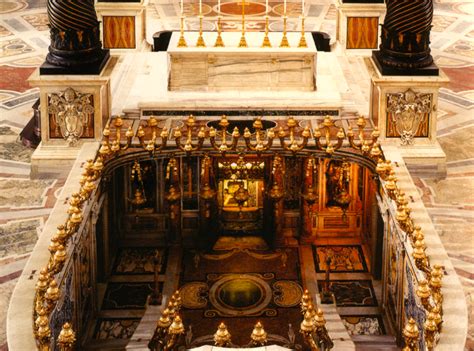 What Sits Underneath St. Peter's Basilica in Rome ~ Liturgical Arts Journal