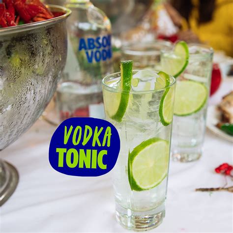 Vodka Tonic Recipe | Absolut Drinks