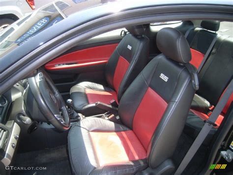 Ebony/Red Interior 2007 Chevrolet Cobalt SS Supercharged Coupe Photo ...