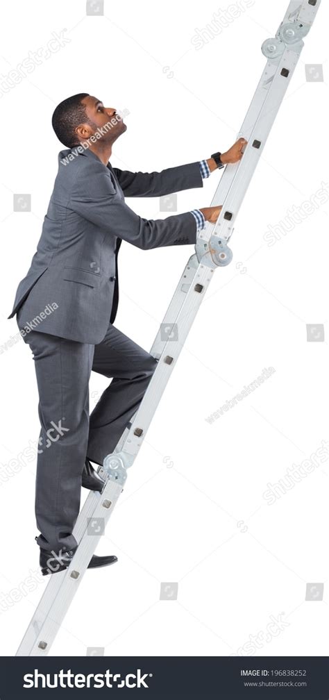 920 Black Man Climbing Ladder Stock Photos, Images & Photography ...