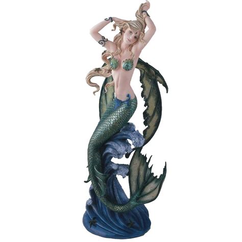 Fairy Mermaid Statue - 05-91327 - Medieval Collectibles