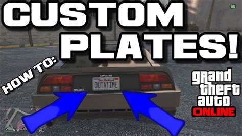 How To Make Custom Number Plates In Gta V - Design Talk