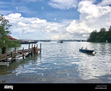 Seaside at Ubin Island Stock Photo - Alamy