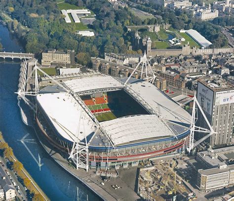 Retractable roof Millennium Stadium, Cardiff, UK - Cimolai Technology