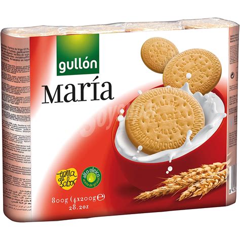 Gullón Galleta maría paquete 4 x 200 gr 4 x 200 gr